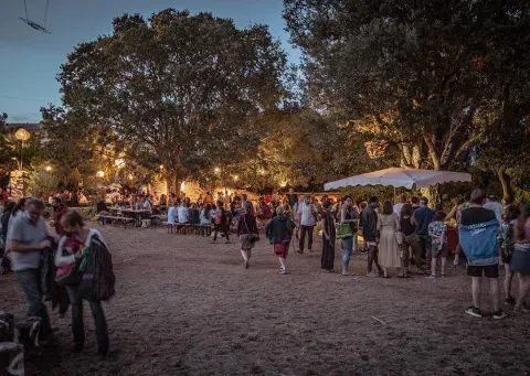 Bouillon cube fête et marché