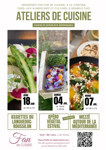 Flyer des ateliers d'été