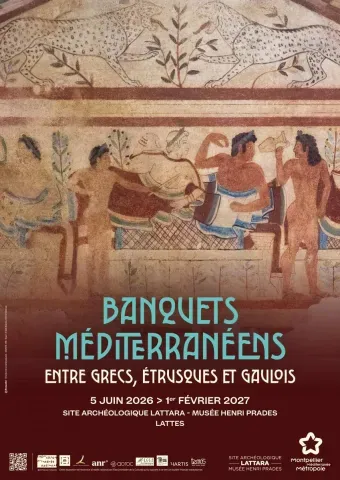 EXPOSITION BANQUETS MÉDITERRANÉENS ENTRE GRECS, ÉTRUSQUES ET GAULOIS Lattara