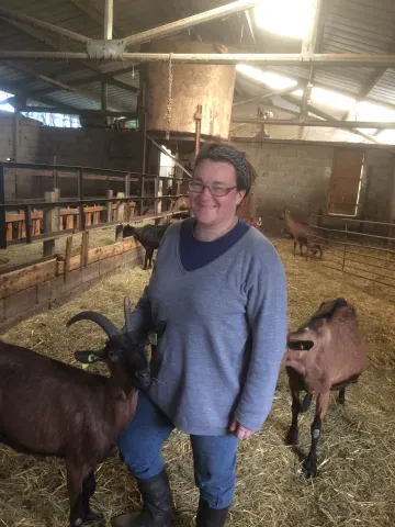 Christelle chevrière Les Cabris de Chloé