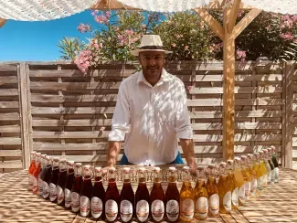 UNE LARGE GAMME DE SIROPS ARTISANAUX