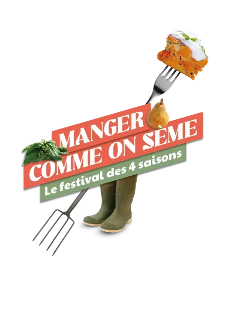Logo Manger comme on sème le festival des 4 saisons édition automne-hiver