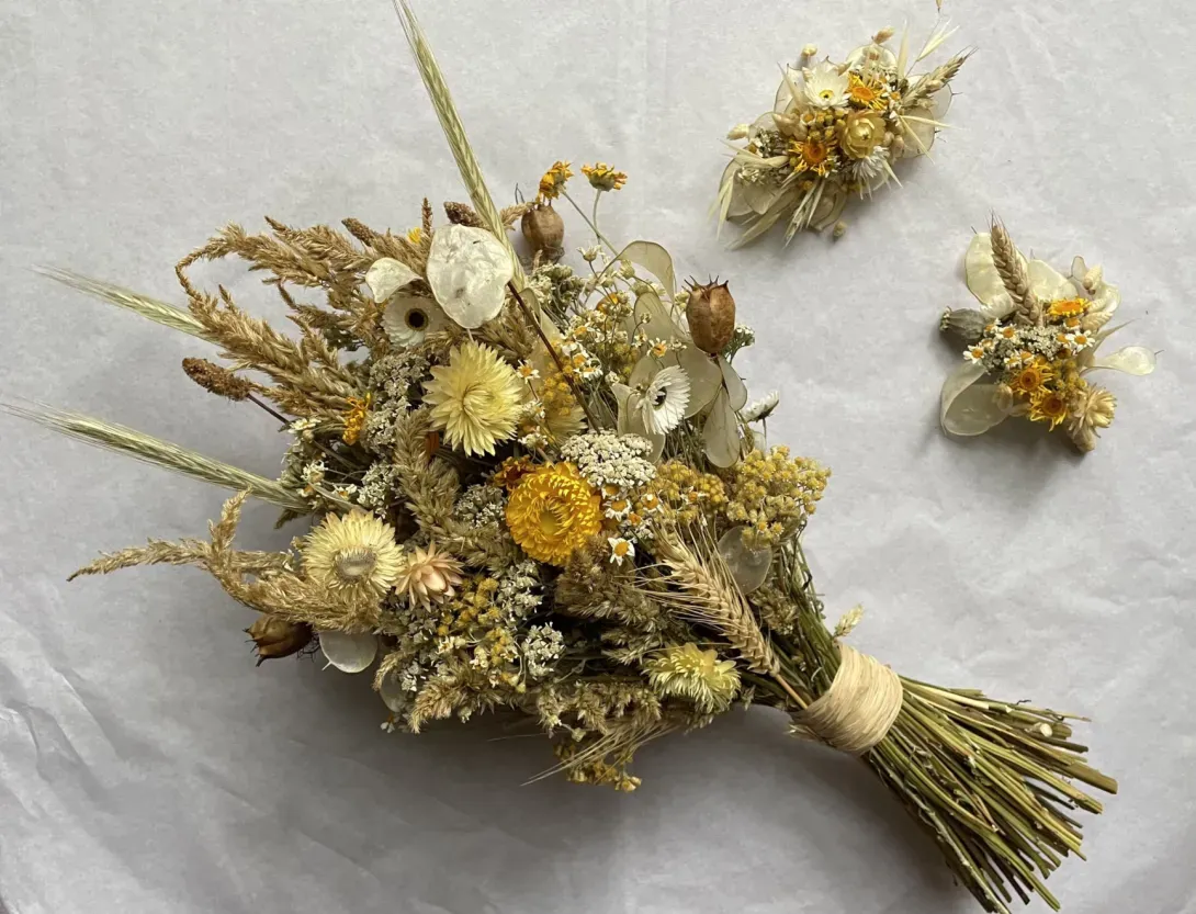 fleurs séchées