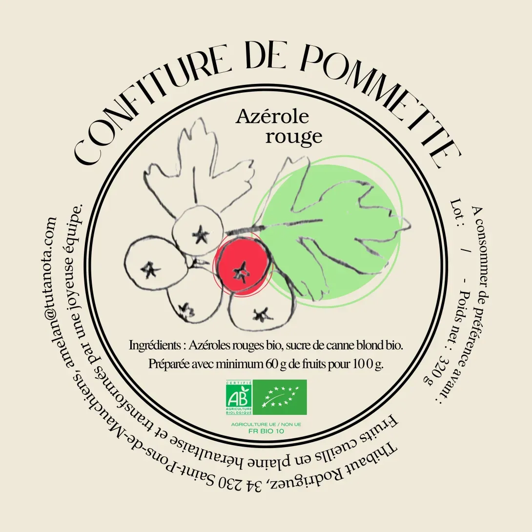 Confiture de pommette